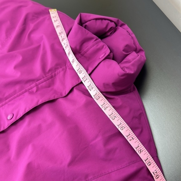 Eddie Bauer Gore Tex Ridge Line Goose Down Coat Parka Small Petite Waterproof - Picture 12 of 16